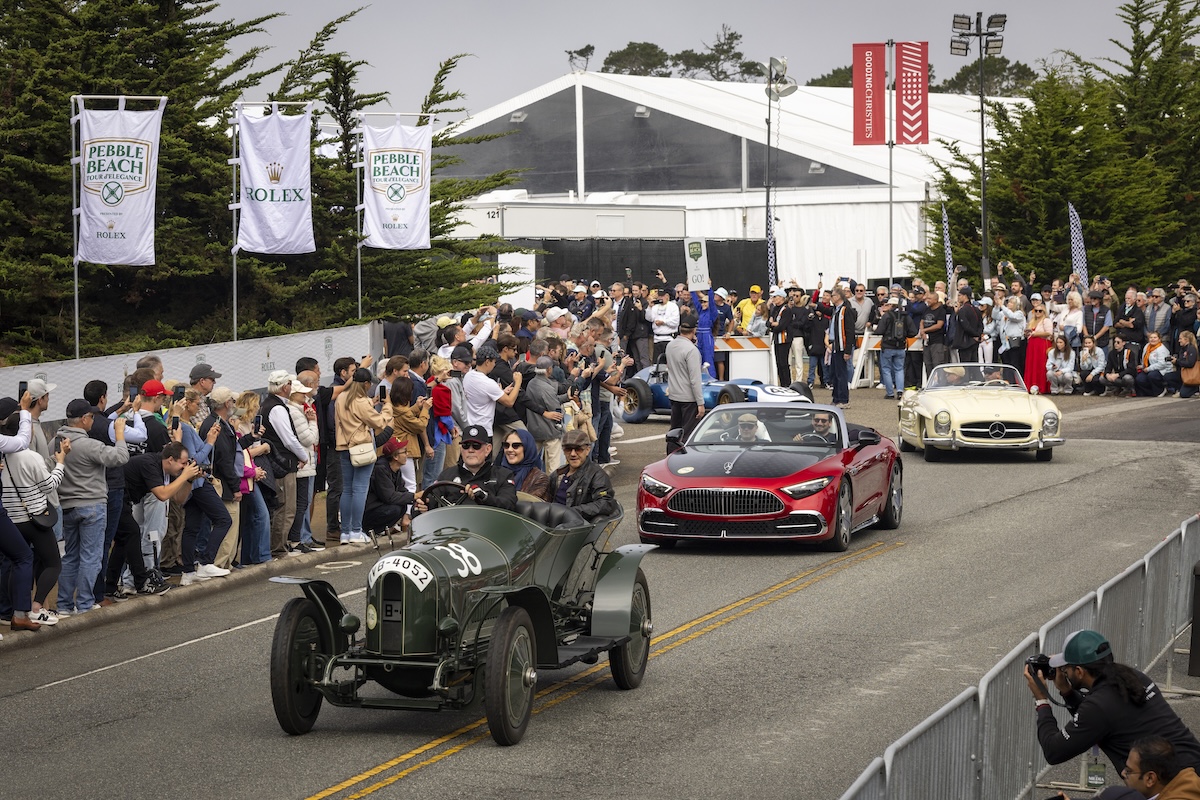 Mercedes-Benz protagonista a Pebble Beach: storia e futuro insieme