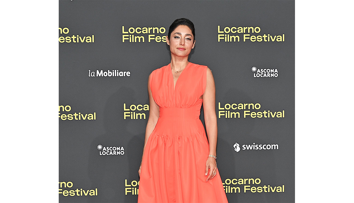 Golshifteh Farahani attrice iraniana riceve Excellence Award Davide Campari a Locarno78 Golshifteh Farahani attrice iraniana riceve Excellence Award Davide Campari a Locarno78