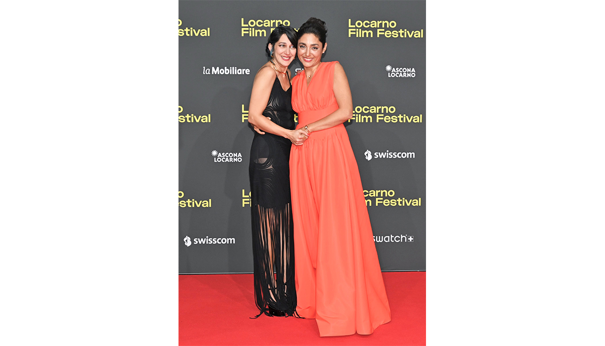 Golshifteh Farahani attrice iraniana riceve Excellence Award Davide Campari a Locarno78 Golshifteh Farahani attrice iraniana riceve Excellence Award Davide Campari a Locarno78