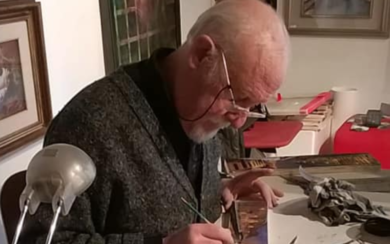 A Sanremo la mostra “The Golden Sound of Nature” in memoria di Matteo Laganà, tra paesaggi liguri e Belle Époque