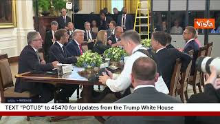 Trump: “Divertiamoci, poi torniamo al lavoro”. Il tycoon dona pizza e hamburger alla Guardia Nazionale