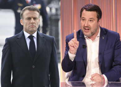 Salvini, cresce la tensione con Parigi: “Macron si attacchi al tram, vada lui in Ucraina”. La Francia convoca l’ambasciatrice italiana
