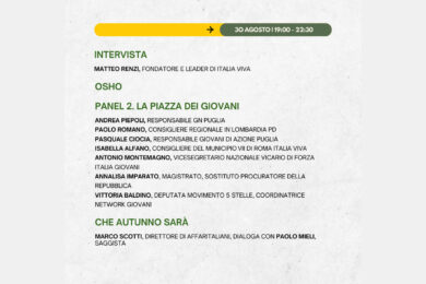 La Piazza 2025, tutto pronto per la terza serata: il programma completo di sabato 30 agosto