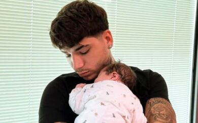 Shiva, il rapper milanese diventa papà per la seconda volta. Carrellata di foto con il piccolo Atlas