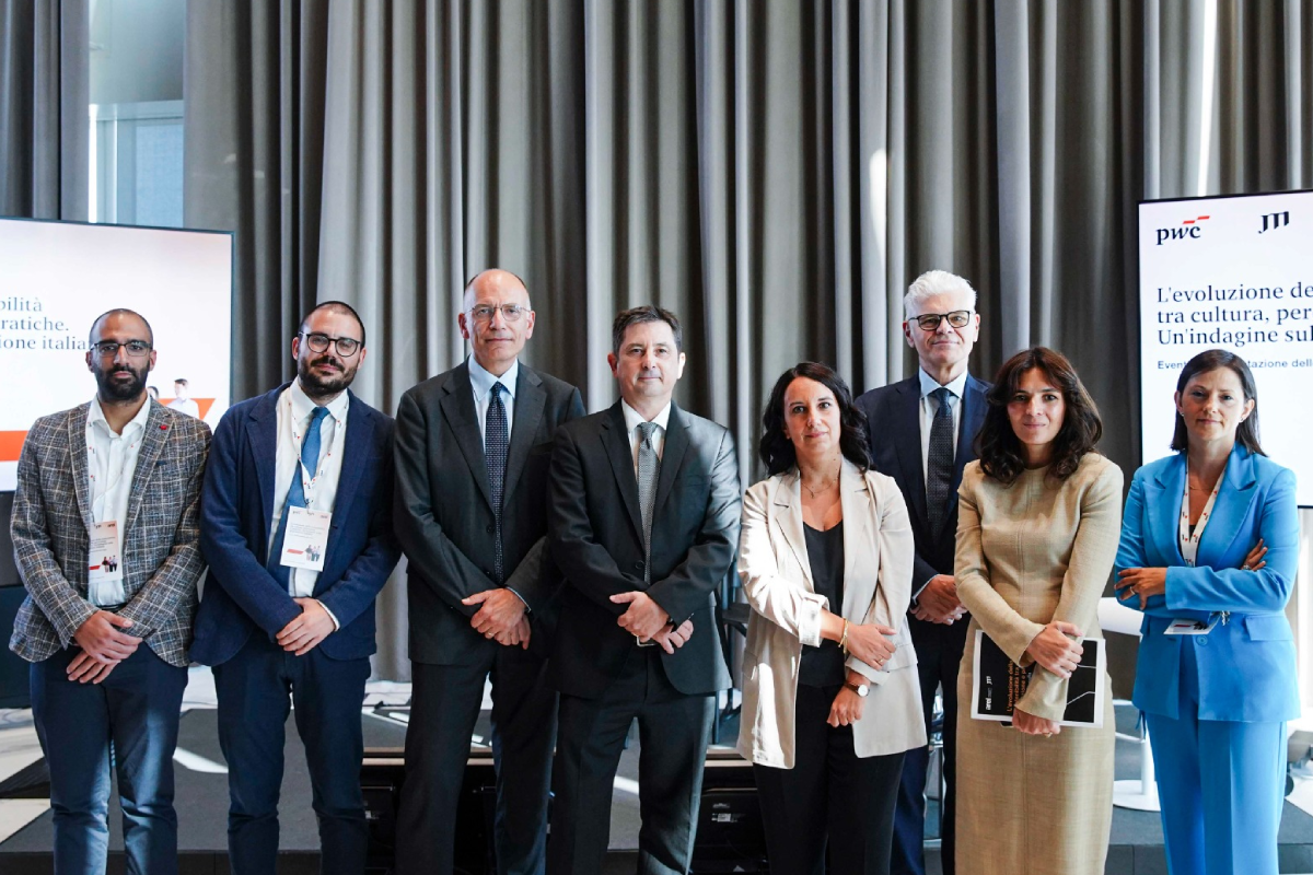 Sostenibilità tra percezione e realtà: presentato il nuovo studio di Fondazione PwC Italia in collaborazione con JTI e Arel Sostenibilità tra percezione e realtà: presentato il nuovo studio di Fondazione PwC Italia in collaborazione con JTI e Arel
