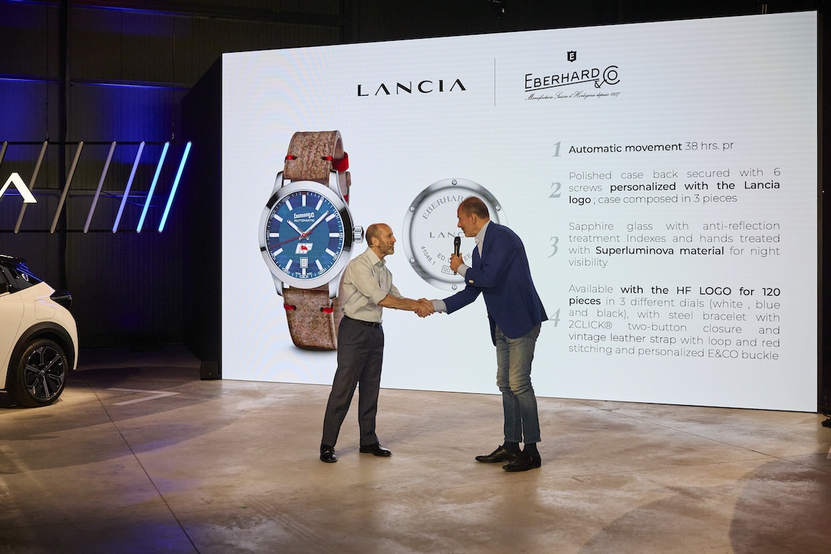 Lancia HF ed Eberhard, alleanza di stile al Nautico di Genova