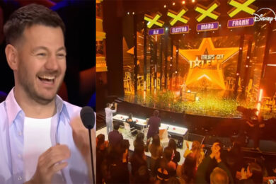 Italia’s Got Talent, Alessandro Cattelan-Golden-Buzzer show: da Akira completamente nudo sul palco al suo bacio sott’acqua lungo un minuto / VIDEO