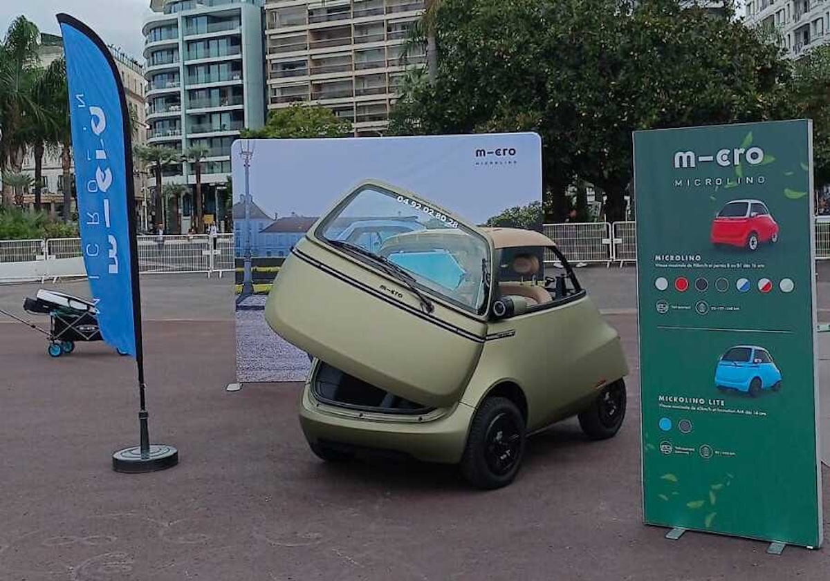 Microlino protagonista al Cannes Yachting Festival 2025 Microlino protagonista al Cannes Yachting Festival 2025