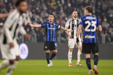 Juventus-Inter 1-1, pareggio in alta quota nel derby d’Italia nel segno di Lautaro e…