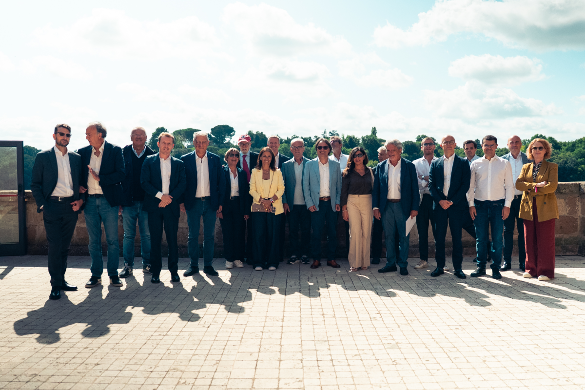 Open Fiber, l’AD Giuseppe Gola e il CdA in visita a Pitigliano: laboratorio a cielo aperto della rete FTTH