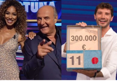 Ascolti tv, i pacchi di Stefano De Martino non tirano più come prima: Gerry Scotti vola con la sua Ruota sopra il 25% di share e batte Affari Tuoi