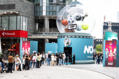 Sky, successo per il pop-up store di NOW a Milano: conclusa la brand experience con 3.000 partecipanti