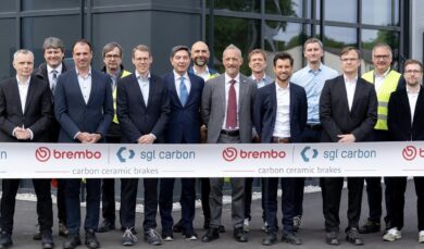 Brembo SGL raddoppia la potenza: +50% di capacità produttiva per i freni carboceramici a Stezzano e Meitingen