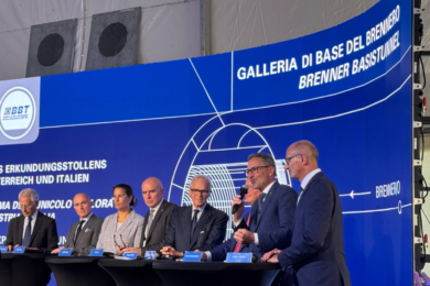 Gruppo FS, RFI: abbattuto oggi il diaframma nel cunicolo esplorativo della Galleria di Base del Brennero