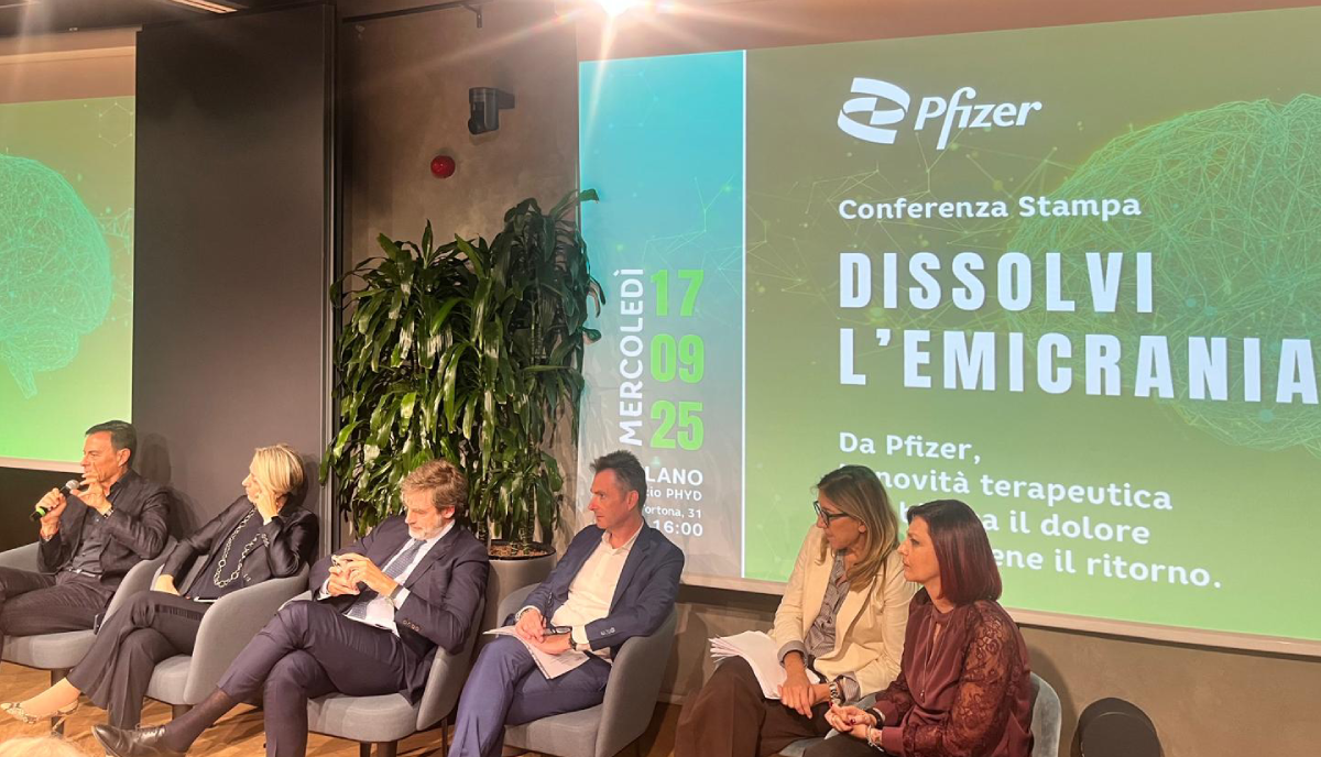 Pfizer: presentato a Milano Vydura, la novità terapeutica che ferma e previene l’emicrania Pfizer: presentato a Milano Vydura, la novità terapeutica che ferma e previene l’emicrania