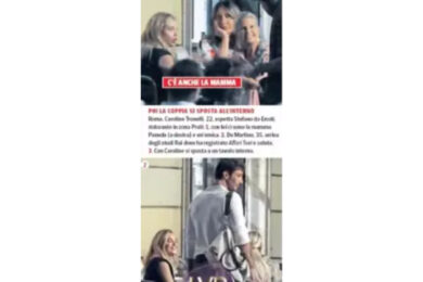 Stefano De Martino, primo litigio in pubblico con Caroline Tronelli: lei si alza e lo lascia solo al ristorante. FOTO