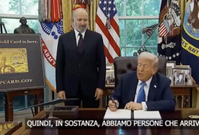 Trump, arrivano i visti Gold da 1 milione di dollari per entrare negli States. Il tycoon firma l’ordine esecutivo. VIDEO