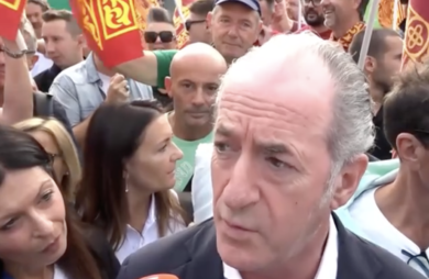 Pontida, Zaia ha le idee chiare: “Vannacci può essere un valore… Se diventa leghista”