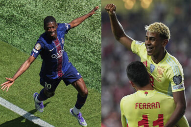 Dembélé vince il Pallone d’oro, Yamal secondo si consola con il premio come miglior giovane