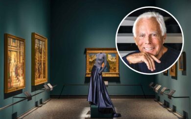 L’ultimo regalo di Armani a Milano: 120 creazioni in mostra alla Pinacoteca di Brera