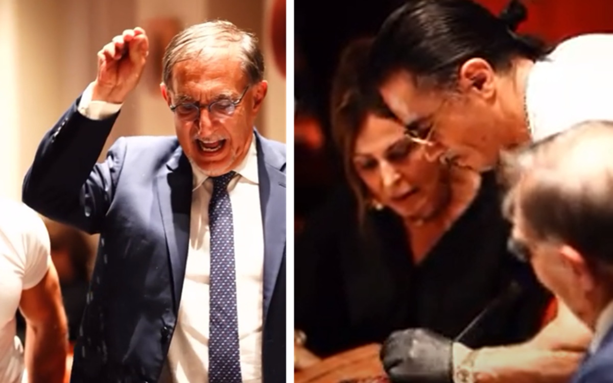 La Russa fa il celebre “gesto del sale” nel ristorante di Salt Bae (che ha finalmente aperto in Brera). VIDEO La Russa fa il celebre “gesto del sale” nel ristorante di Salt Bae (che ha finalmente aperto in Brera). VIDEO