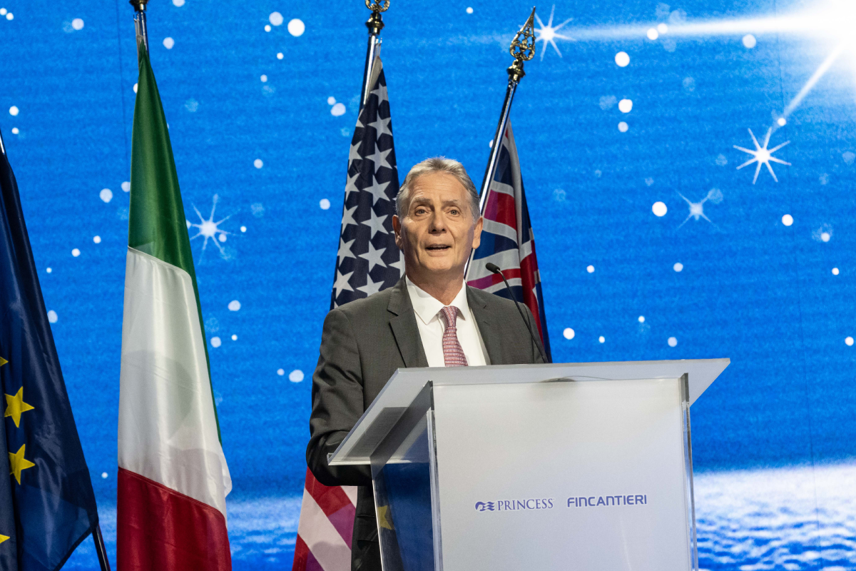 Fincantieri e Princess Cruises: celebrata oggi a Monfalcone la consegna della nave Star Princess Fincantieri e Princess Cruises: celebrata oggi a Monfalcone la consegna della nave Star Princess
