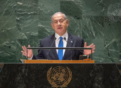 Netanyahu all’Onu: “Creare uno Stato palestinese? Un suicidio nazionale e un premio per Hamas”