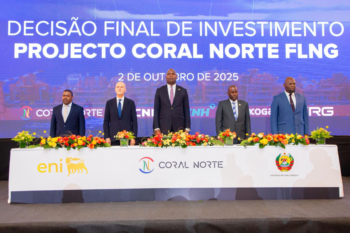 Eni, Mozambico: annunciata la decisione finale di investimento per il progetto Coral North Eni, Mozambico: annunciata la decisione finale di investimento per il progetto Coral North