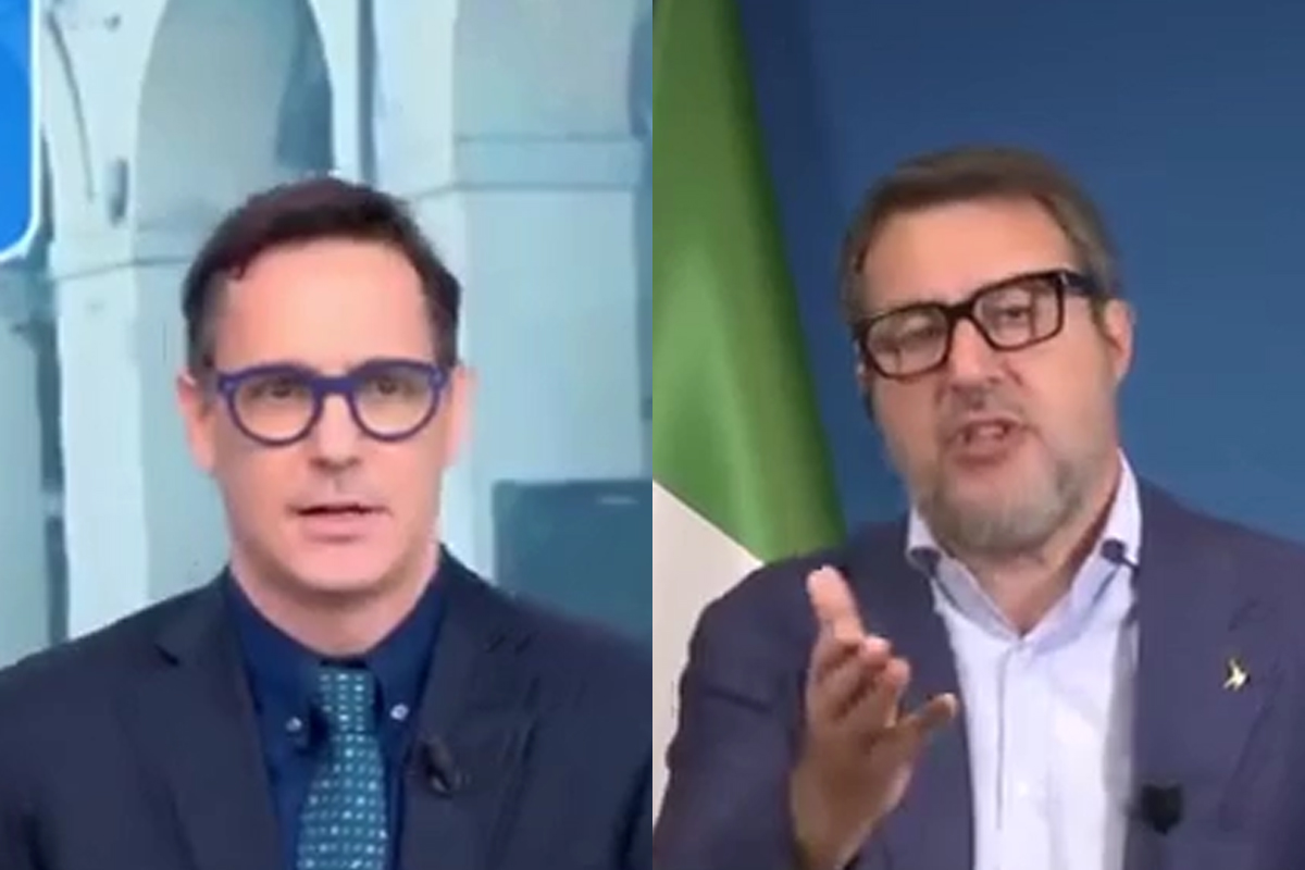 Sciopero per Gaza, Salvini: “Chi lancia fumogeni è un teppista, sono deficienti” Sciopero per Gaza, Salvini: “Chi lancia fumogeni è un teppista, sono deficienti”