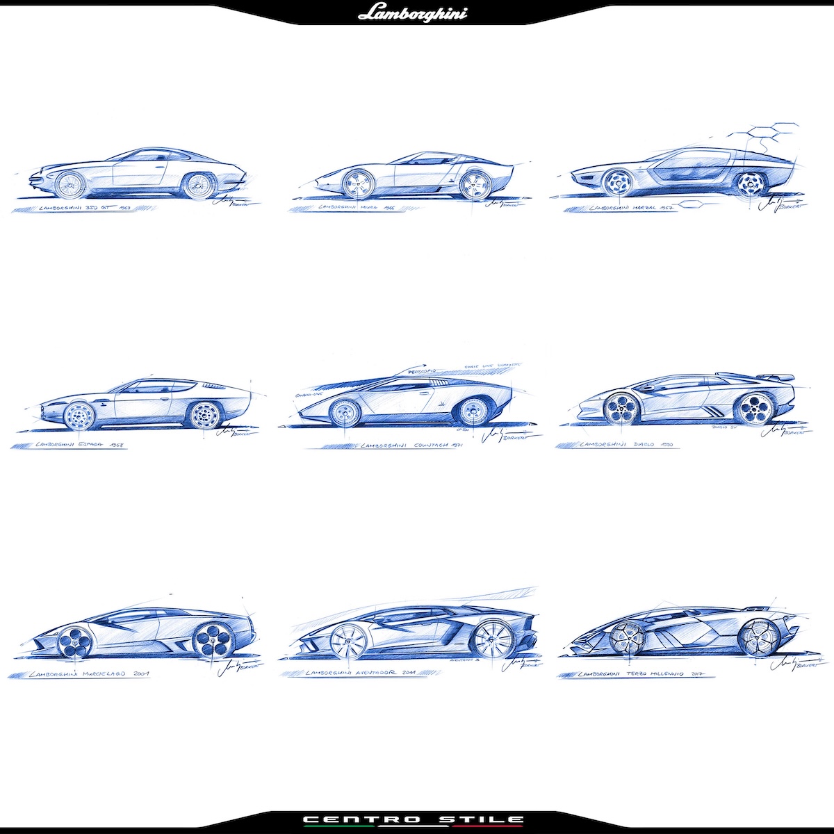 Lamborghini, 20 anni di Centro Stile: il design che detta la rotta Lamborghini, 20 anni di Centro Stile: il design che detta la rotta