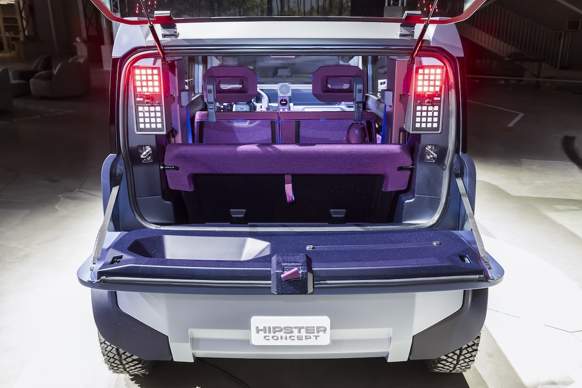 Dacia svela la Hipster Concept: citycar elettrica economica e funzionale Dacia svela la Hipster Concept: citycar elettrica economica e funzionale
