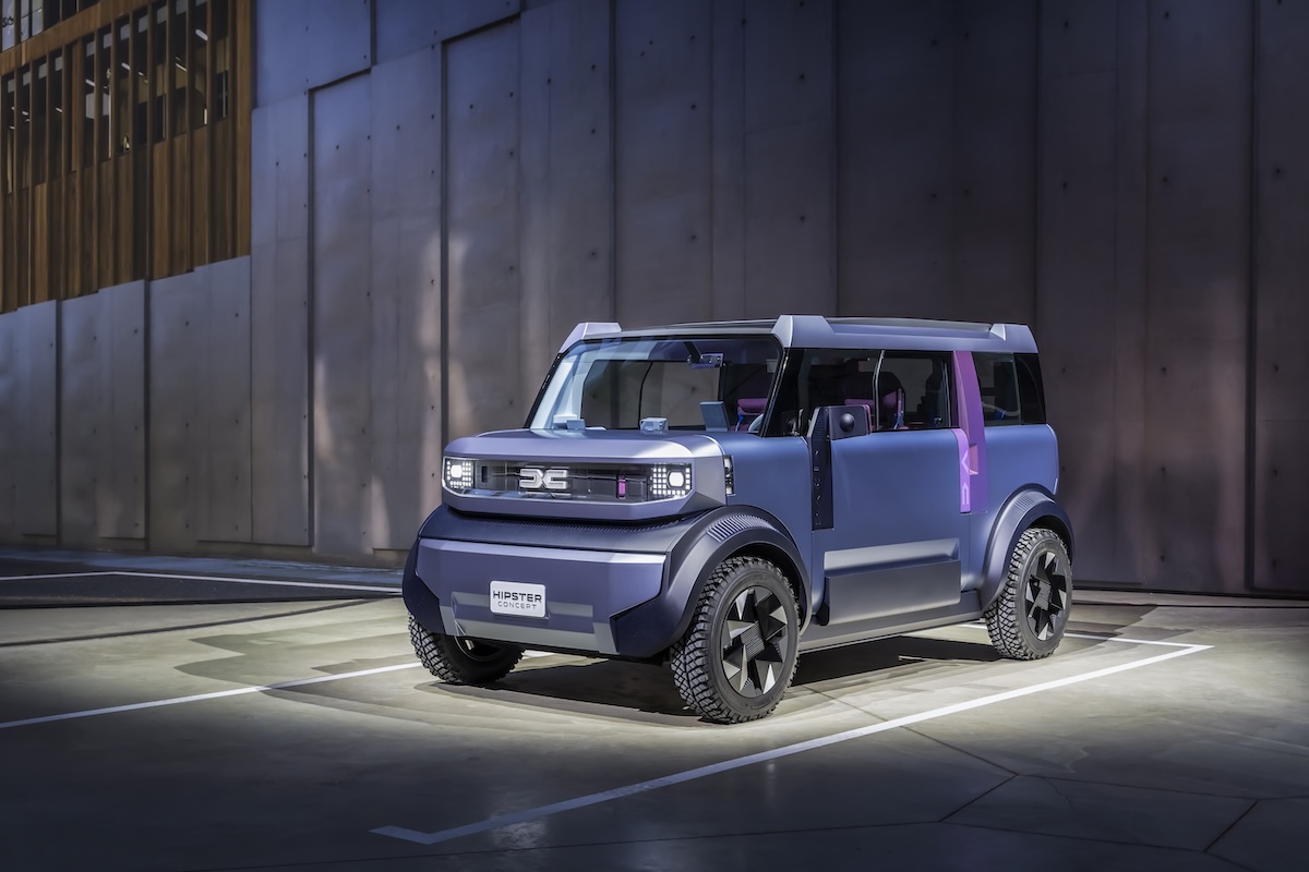 Dacia svela la Hipster Concept: citycar elettrica economica e funzionale Dacia svela la Hipster Concept: citycar elettrica economica e funzionale