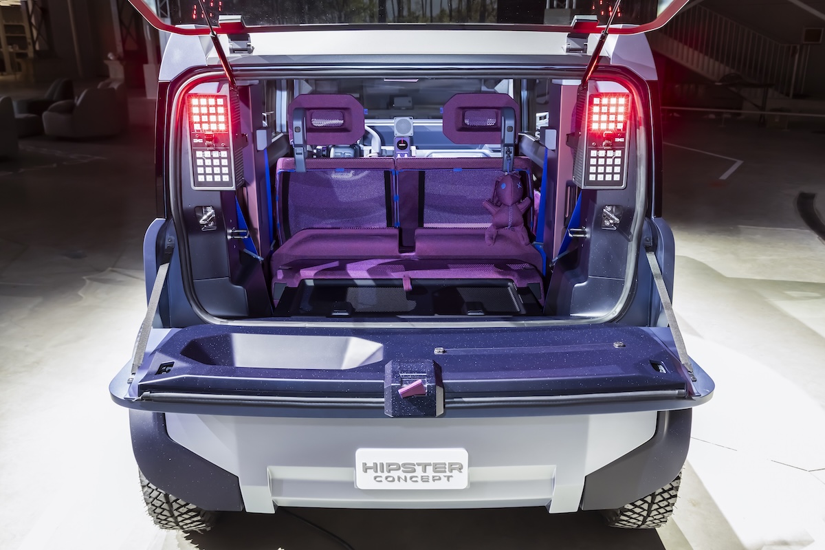 Dacia svela la Hipster Concept: citycar elettrica economica e funzionale Dacia svela la Hipster Concept: citycar elettrica economica e funzionale