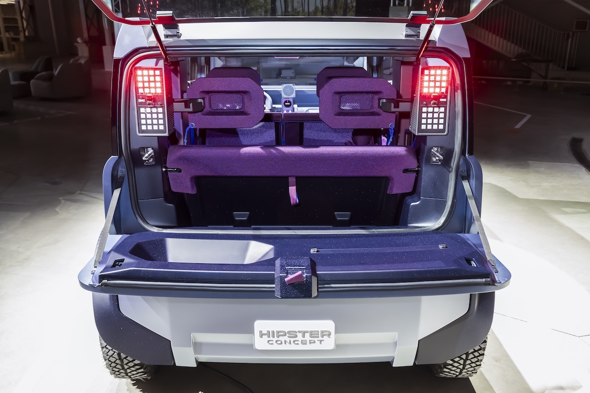 Dacia svela la Hipster Concept: citycar elettrica economica e funzionale Dacia svela la Hipster Concept: citycar elettrica economica e funzionale