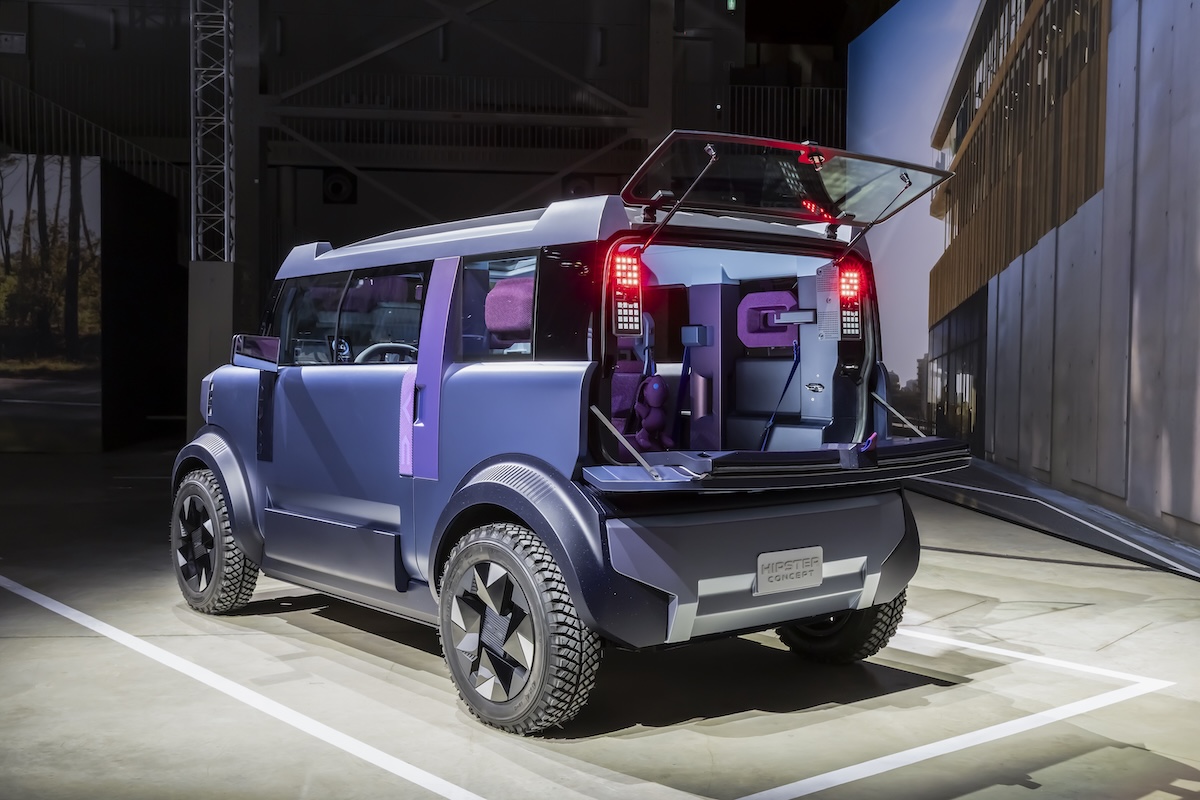 Dacia svela la Hipster Concept: citycar elettrica economica e funzionale Dacia svela la Hipster Concept: citycar elettrica economica e funzionale