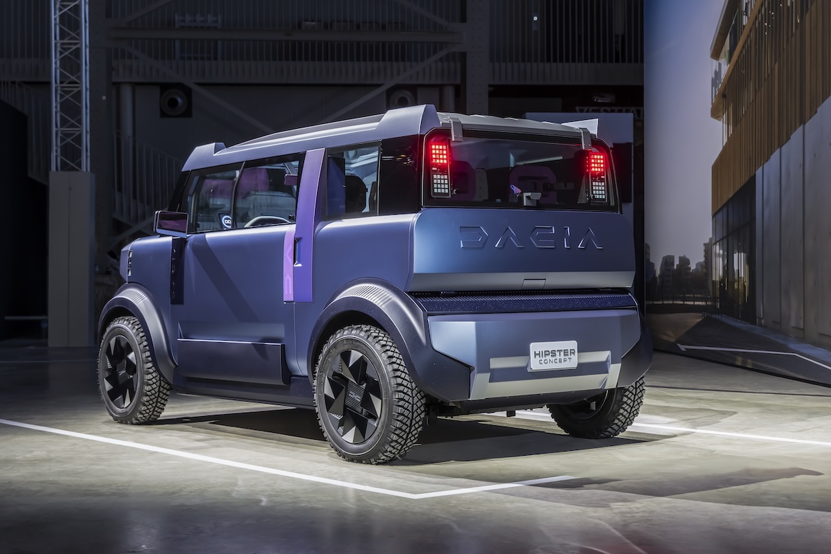 Dacia svela la Hipster Concept: citycar elettrica economica e funzionale Dacia svela la Hipster Concept: citycar elettrica economica e funzionale