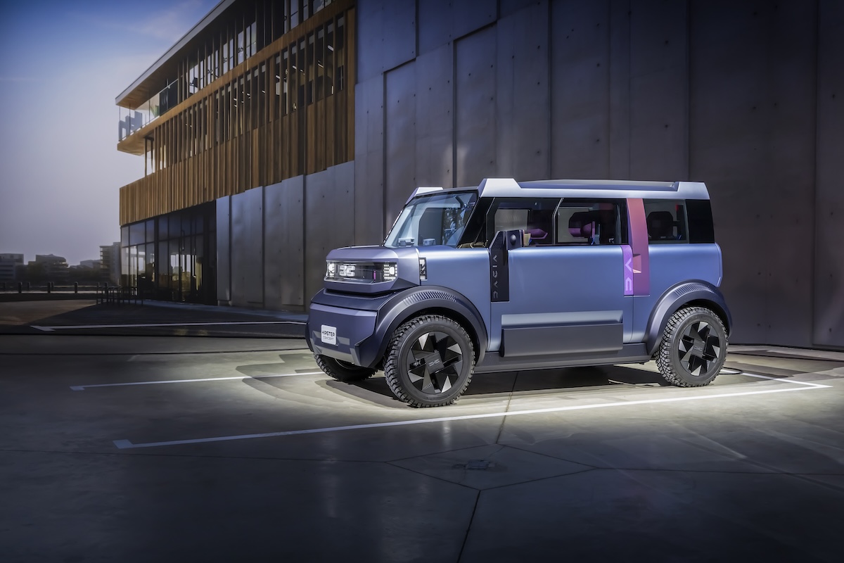 Dacia svela la Hipster Concept: citycar elettrica economica e funzionale Dacia svela la Hipster Concept: citycar elettrica economica e funzionale