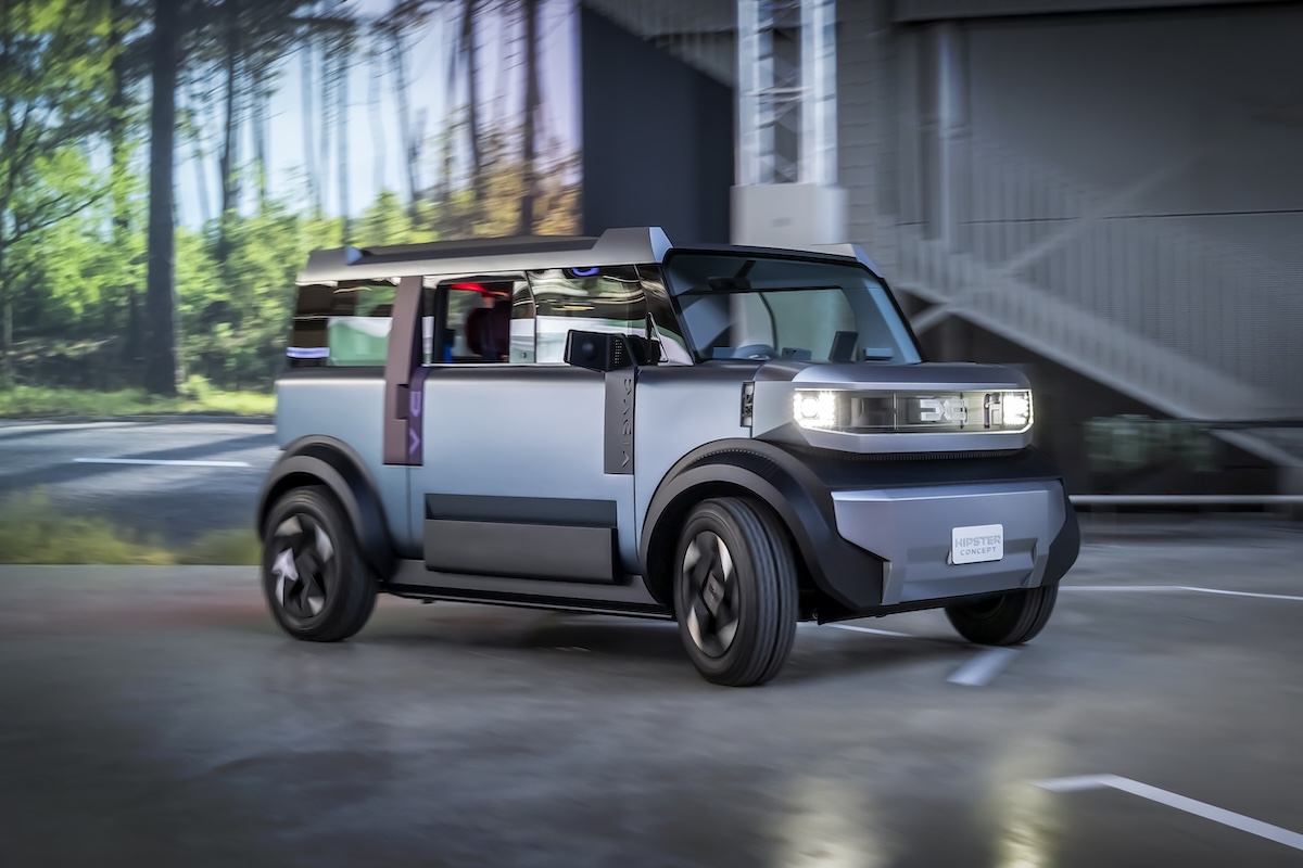 Dacia svela la Hipster Concept: citycar elettrica economica e funzionale Dacia svela la Hipster Concept: citycar elettrica economica e funzionale