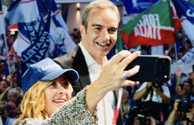 Calabria, i leader del Centrodestra festeggiano la vittoria di Occhiuto. Meloni esplode di gioia sui social