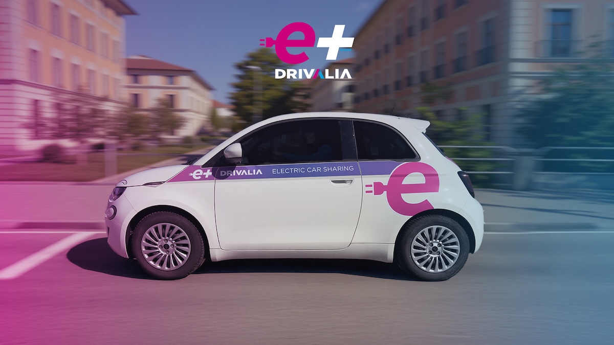 Drivalia rinnova E+Share: 500 elettriche e car sharing free floating Drivalia rinnova E+Share: 500 elettriche e car sharing free floating