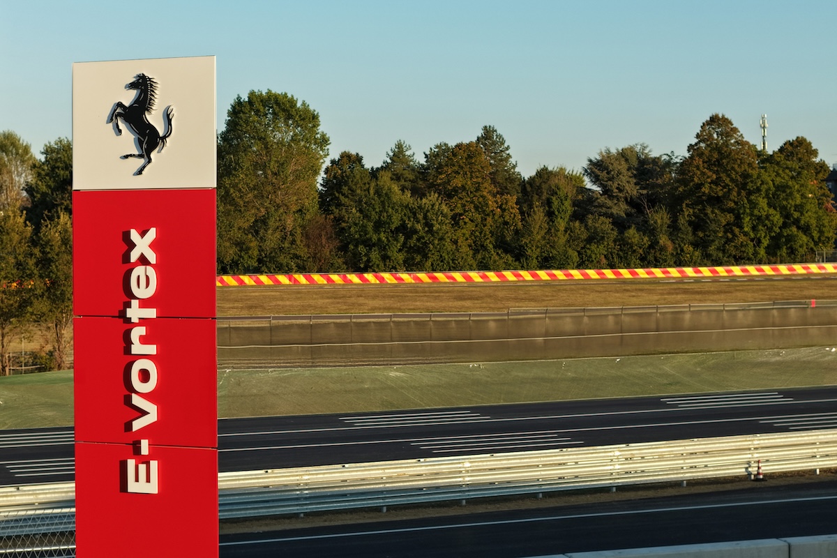 Ferrari e-Vortex: il nuovo circuito di collaudo accanto a Fiorano Ferrari e-Vortex: il nuovo circuito di collaudo accanto a Fiorano