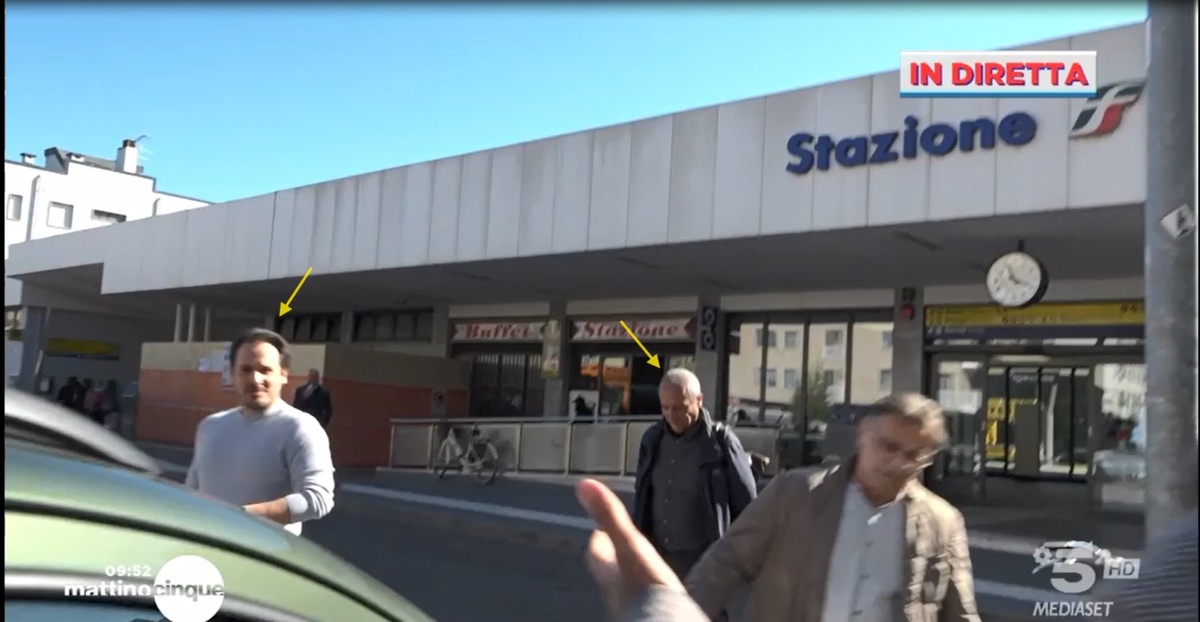 Garlasco, a “Mattino cinque” le prime immagini dell’incontro tra Sempio e il nuovo consulente Palmegiani
