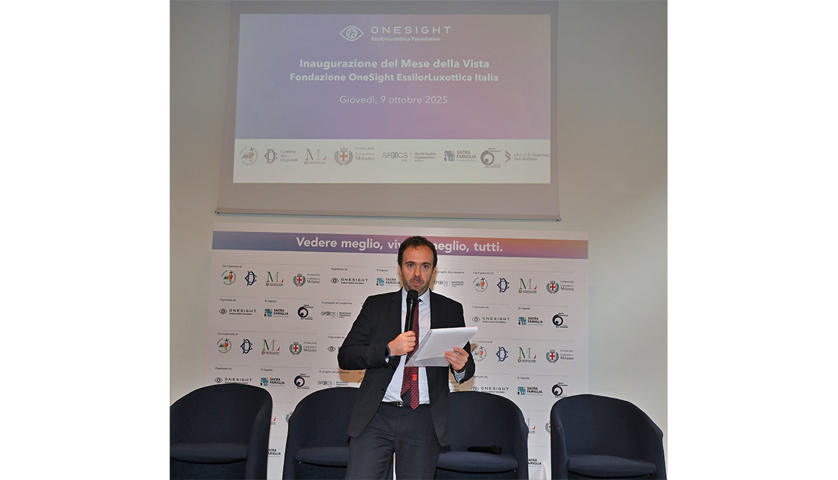 Giornate della Vista con La Fondazione OneSight EssilorlLuxottica Italia a Milano Giornate della Vista con La Fondazione OneSight EssilorlLuxottica Italia a Milano