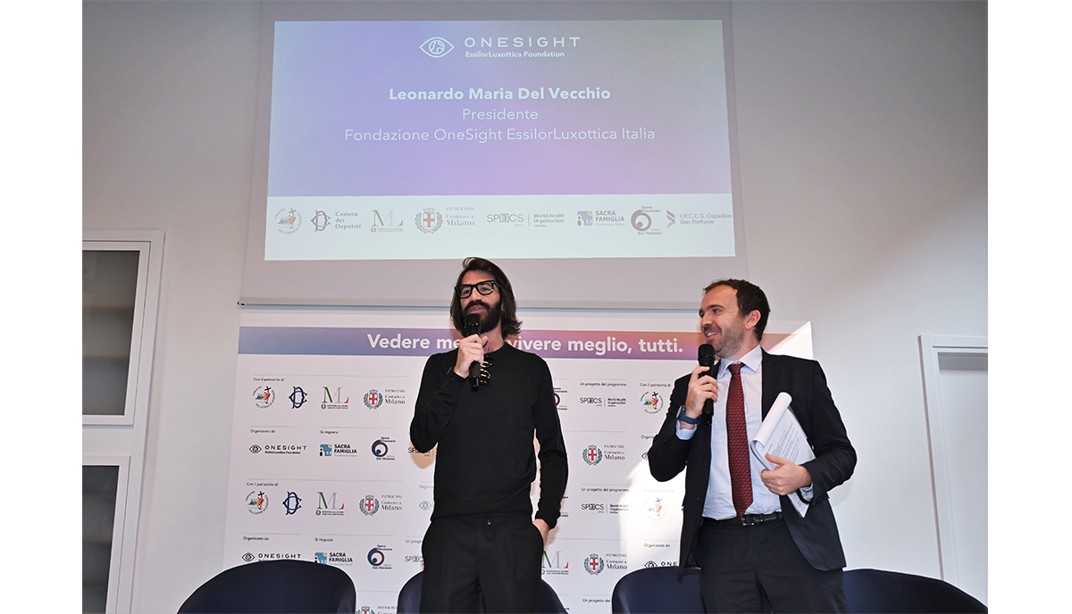Giornate della Vista con La Fondazione OneSight EssilorlLuxottica Italia a Milano Giornate della Vista con La Fondazione OneSight EssilorlLuxottica Italia a Milano