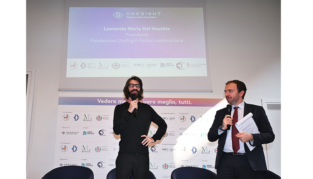 Giornate della Vista con La Fondazione OneSight EssilorlLuxottica Italia a Milano Giornate della Vista con La Fondazione OneSight EssilorlLuxottica Italia a Milano