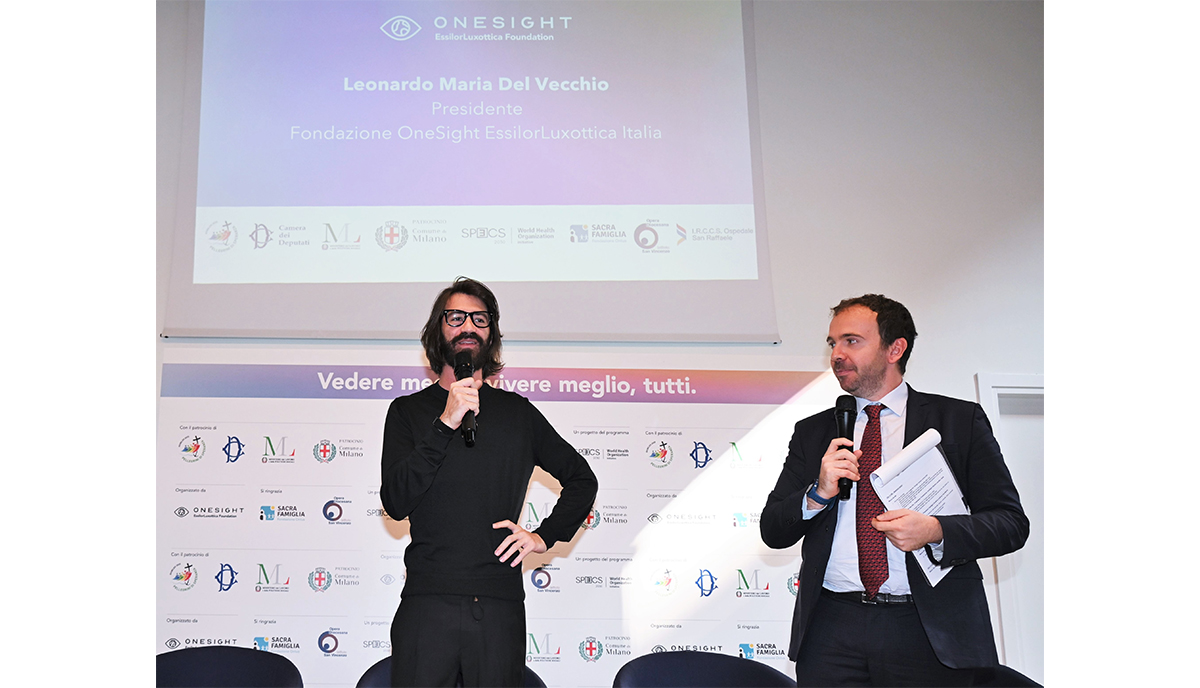 Giornate della Vista con La Fondazione OneSight EssilorlLuxottica Italia a Milano Giornate della Vista con La Fondazione OneSight EssilorlLuxottica Italia a Milano