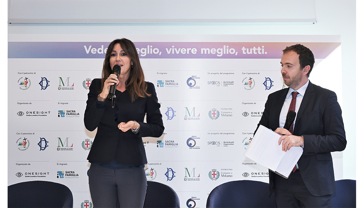 Giornate della Vista con La Fondazione OneSight EssilorlLuxottica Italia a Milano Giornate della Vista con La Fondazione OneSight EssilorlLuxottica Italia a Milano