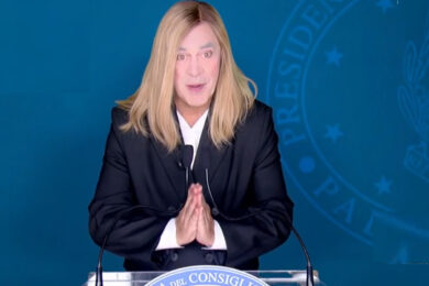 Crozza – Giorgia Meloni tra pace, minacce e silenzi selettivi