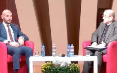 Milano, incontro alla Camera del Lavoro fra Stanzione (Cgil) e monsignor Delpini