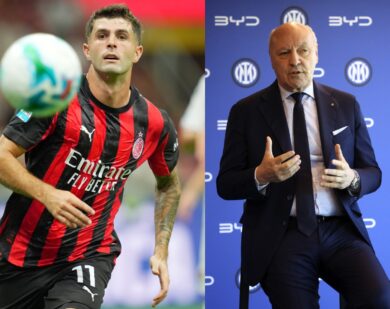 Milan-Emirates colpo da 100 milioni (ma ansia Pulisic, come sta Capitan America) / Inter ricavi record e nuovo azionista unico per Oaktree
